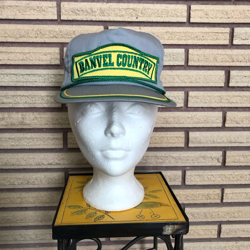 80's Banvel Country Farmer's Hat - Unisex Snapback Cap - Ball Cap - Farmer Hat